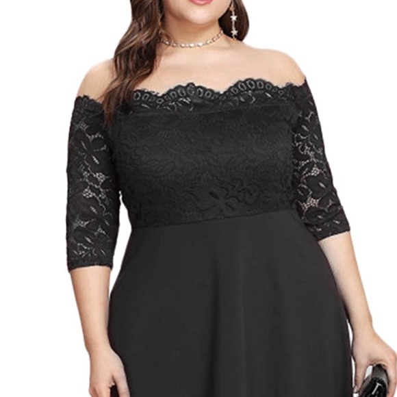 Plus Size❣️👑 Hi-lo Spades Queen Dress, 14w-22w - Picture 5 of 8